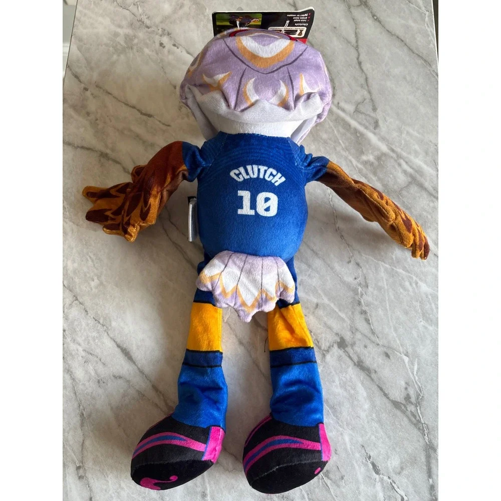Bark FIFA World Cup Clutch the Eagle Dog Toy OS Blue NWT Crinkle Sound‎ Plush